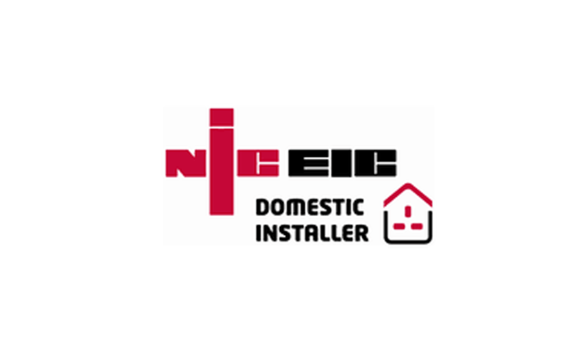 Proudly affiliated with NICEIC - Domestic Installer