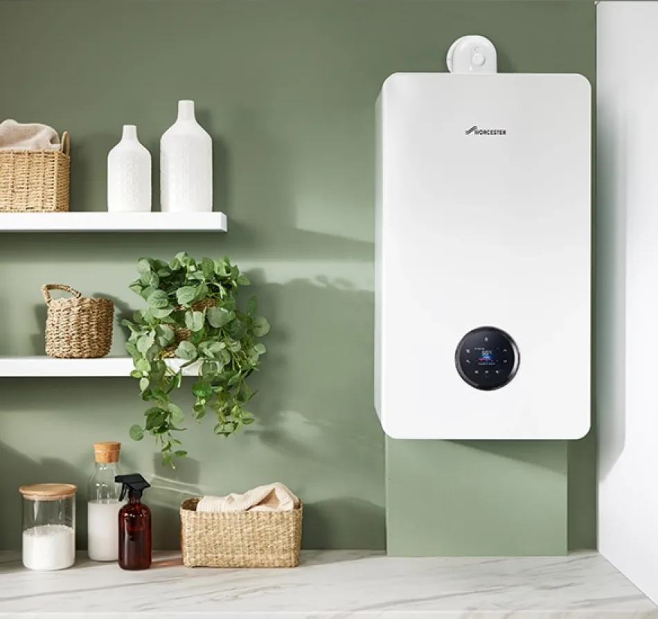 Worcester Bosch 8000 Utility in a stylish home setting